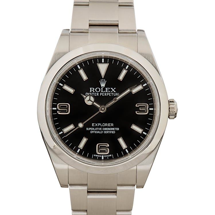 Rolex Explorer 214270 Black Dial