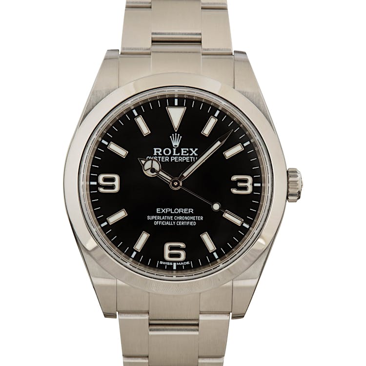 Rolex Explorer 214270 Stainless Steel Oyster