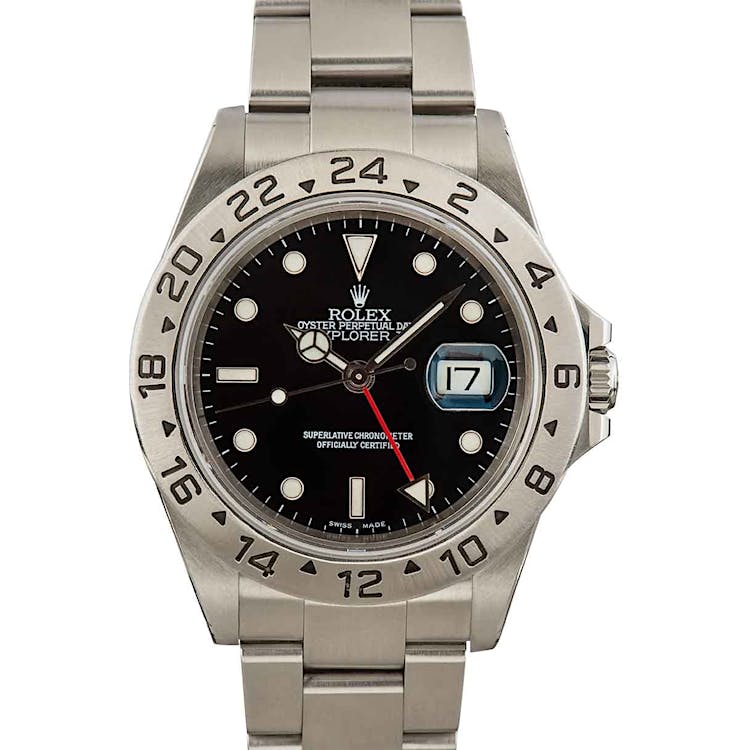 Rolex Explorer II Ref 16570 Stainless Steel