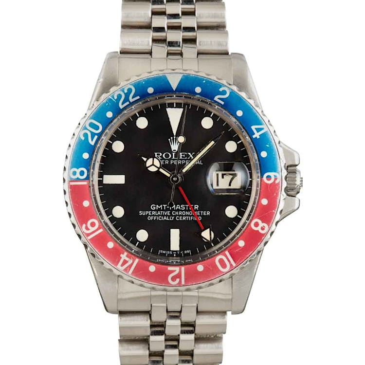 Vintage Rolex GMT Master 1675 Black