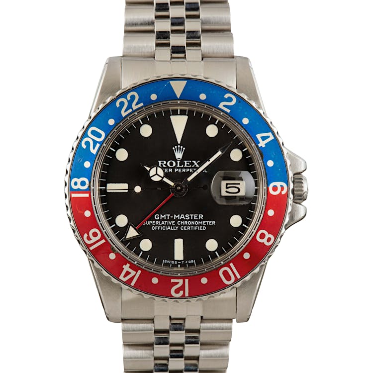 Vintage Rolex GMT-Master Pepsi 1675