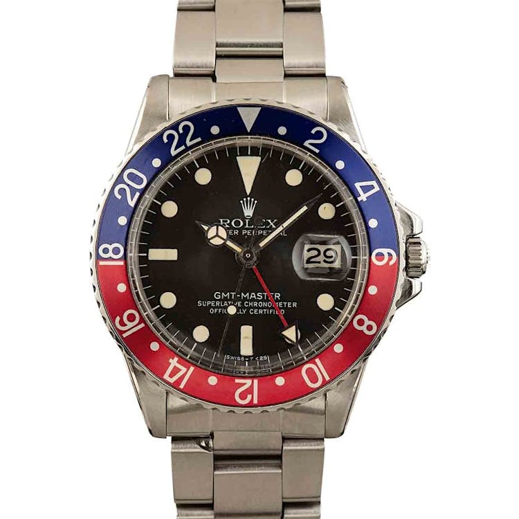 Rolex Vintage GMT-Master 1675 Pepsi