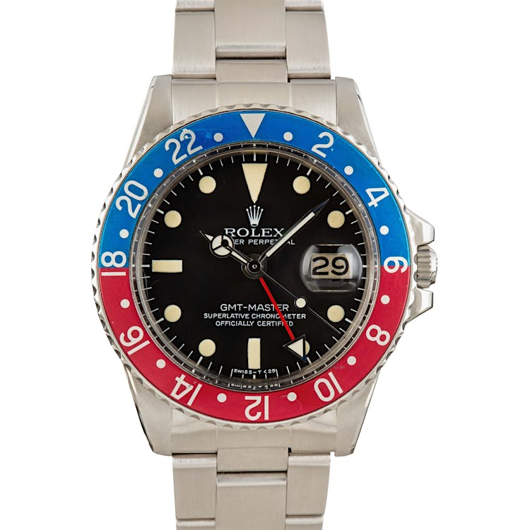 Vintage Rolex GMT Pepsi 1675