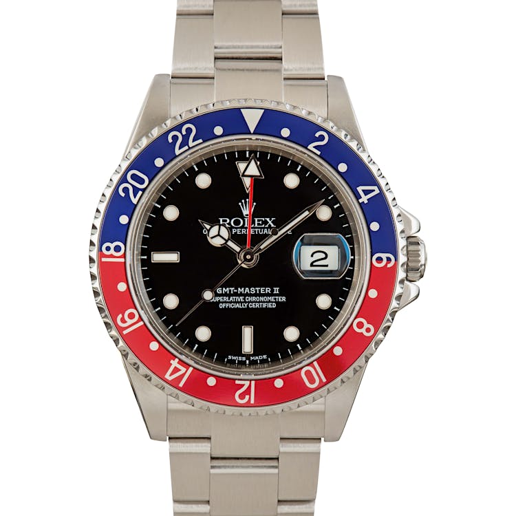 Rolex GMT-Master II Pepsi Bezel 16710