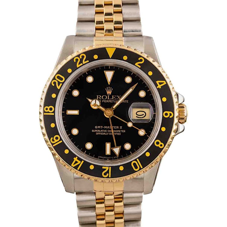 Mens Rolex GMT Master II 16713