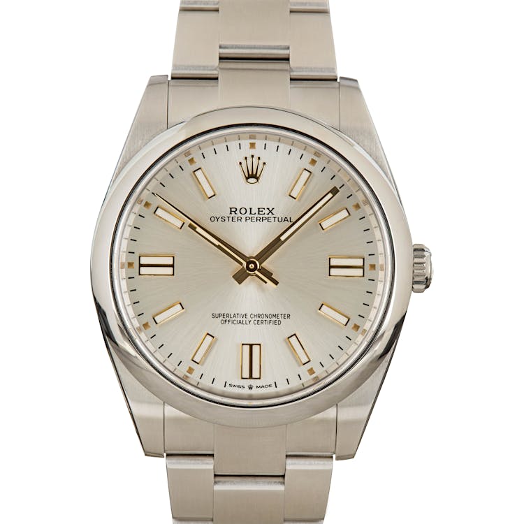 Rolex Oyster Perpetual 124300 Silver