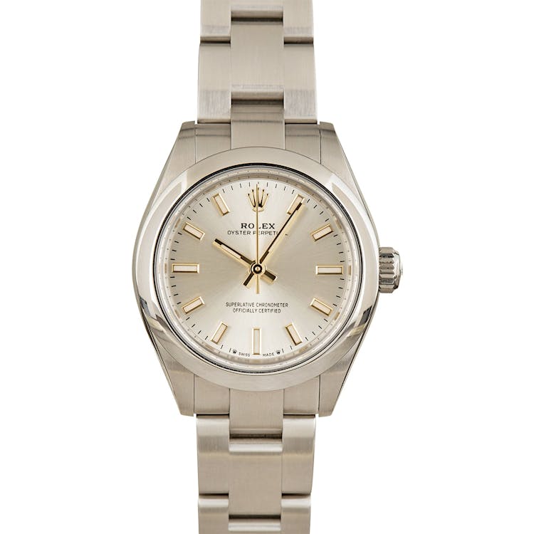 Rolex Oyster Perpetual 276200 Silver Dial