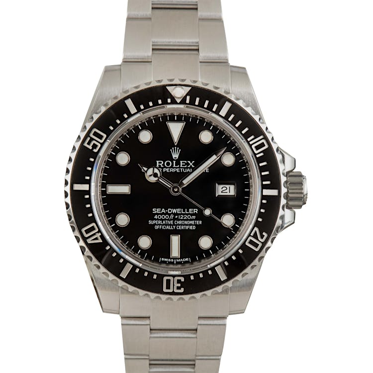 Rolex 116600 Sea-Dweller Ceramic Black Bezel