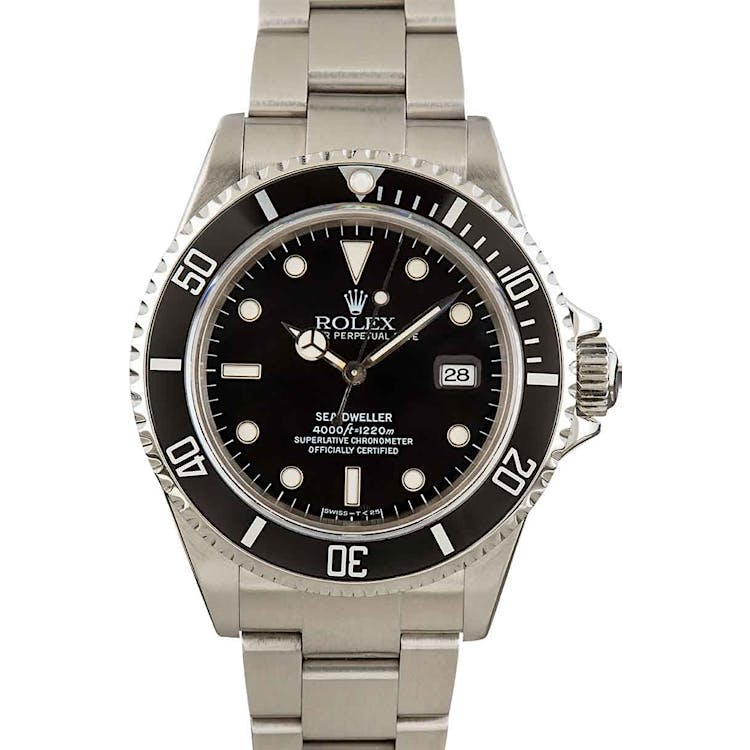 Mens Rolex Sea-Dweller Black 16600