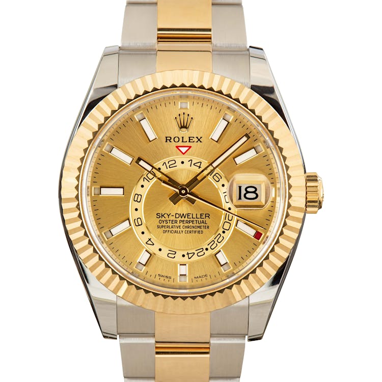 Rolex Sky-Dweller 326933 Champagne Dial