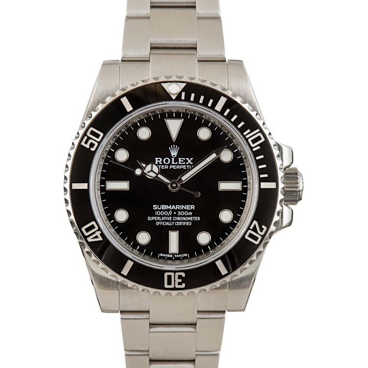 Rolex Submariner 114060 Ceramic