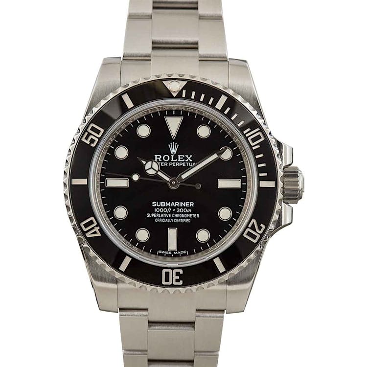 Rolex Submariner 114060 Ceramic No Date