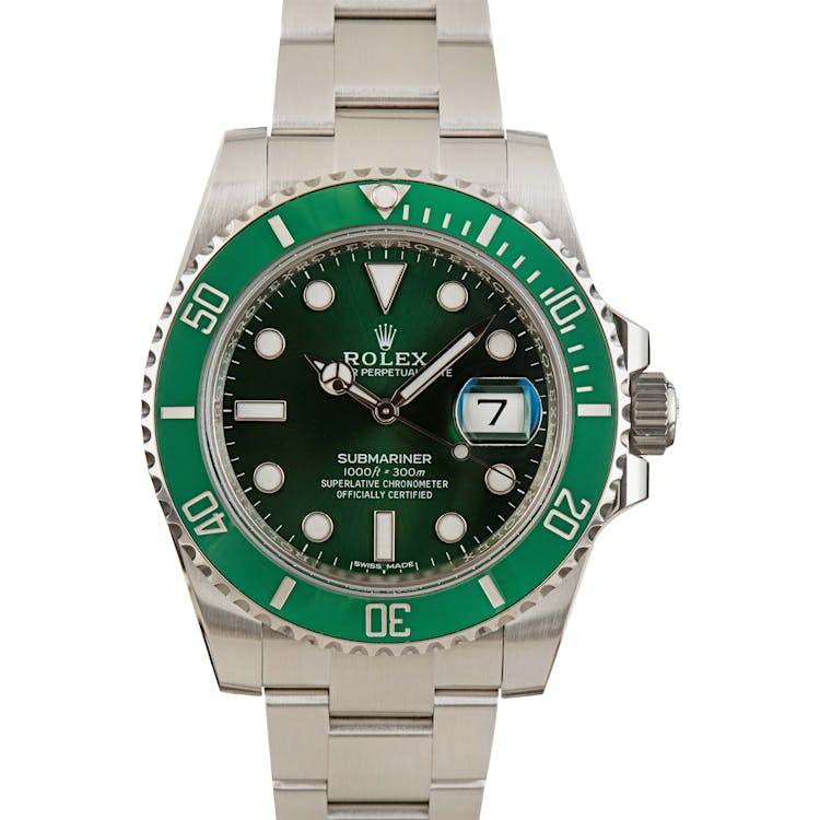 Rolex Submariner 116610LV Green