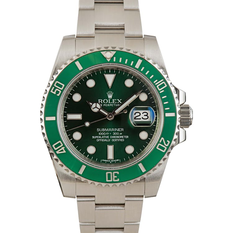 Rolex Submariner 116610LV Green Hulk