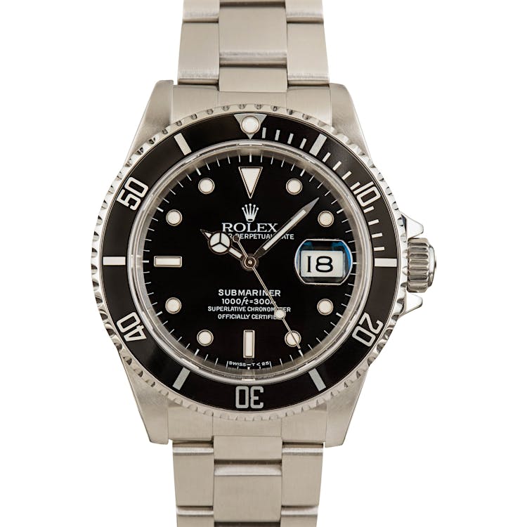 Rolex Submariner 16610 Steel Oyster