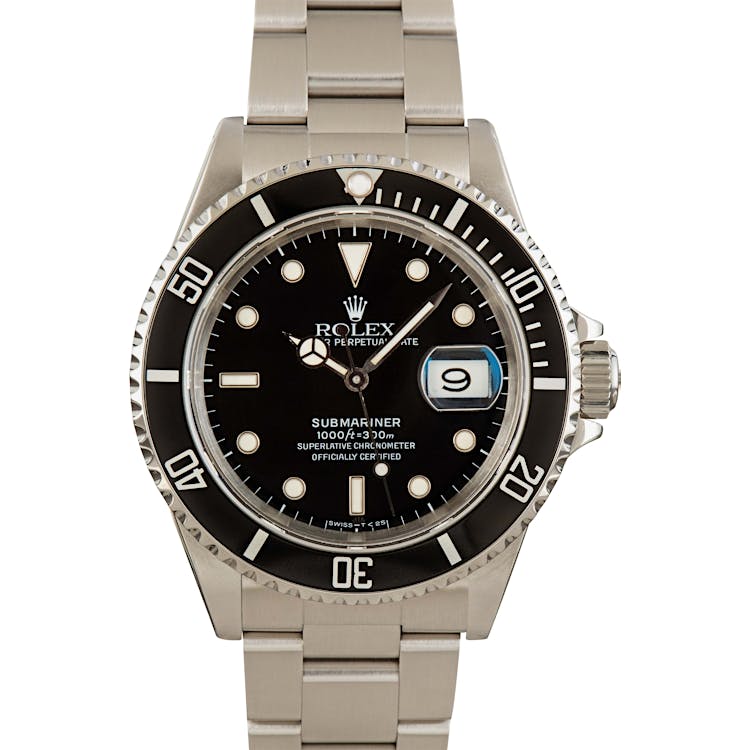 Rolex Submariner Black 16610