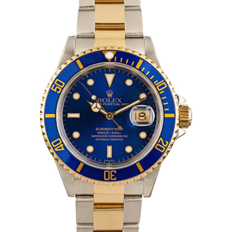 Rolex Submariner 16613 Blue