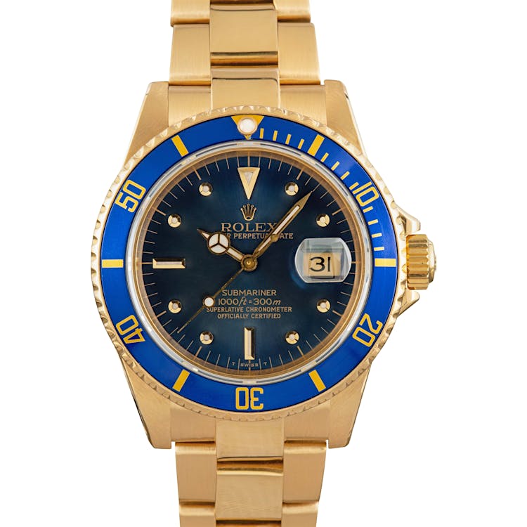 Rolex Submariner 16808 Blue