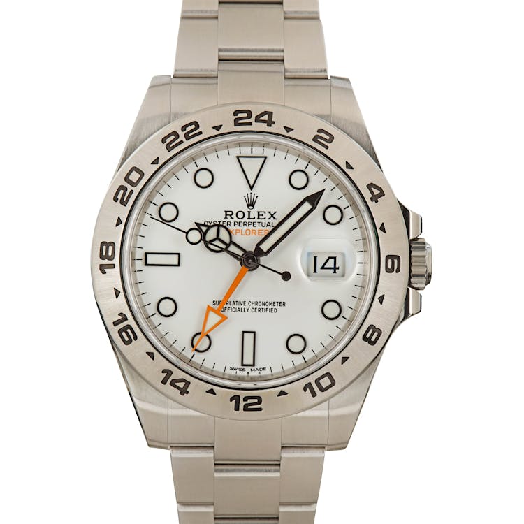 Rolex Explorer II 216570 White 42MM