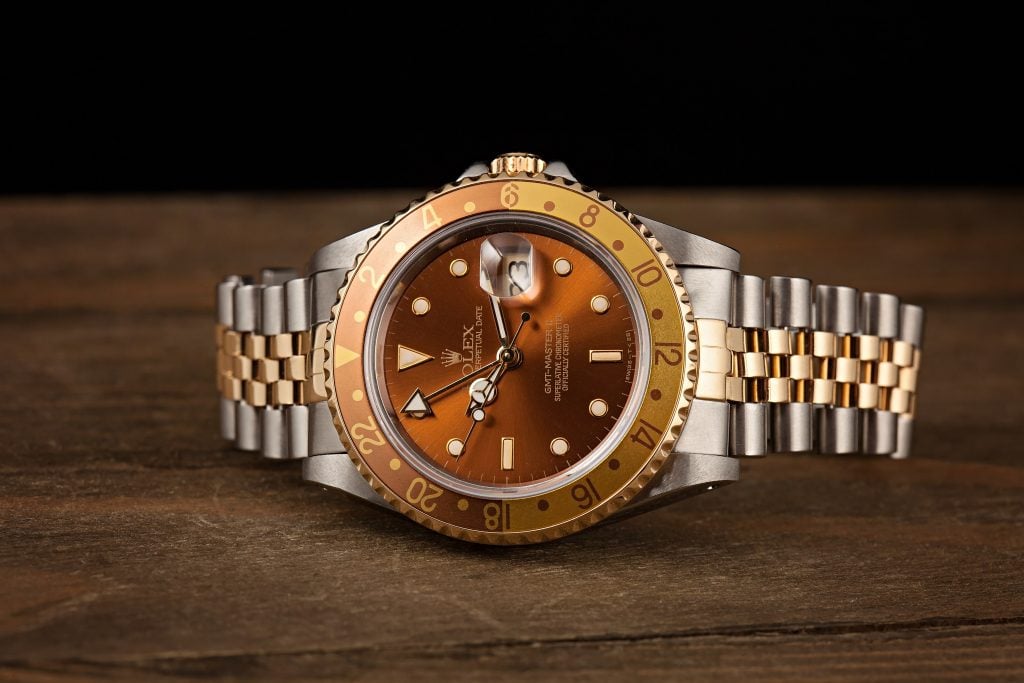 Unique Vintage Rolex "Root Beer" Watch